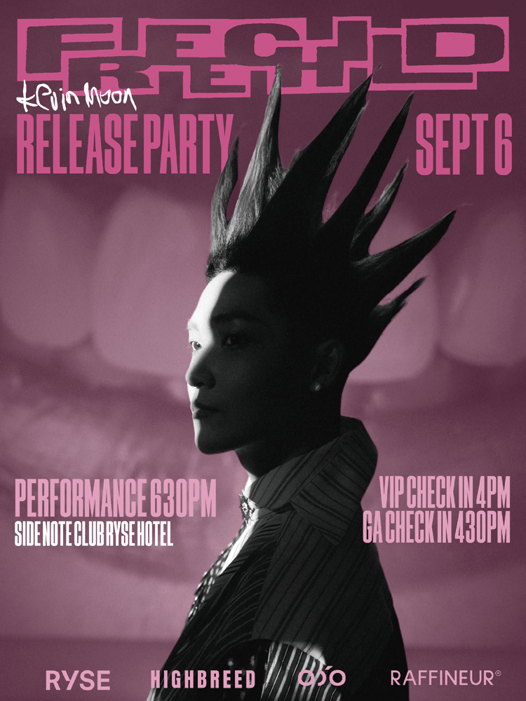 KEVIN MOON FREECHILD Release Party 포스터