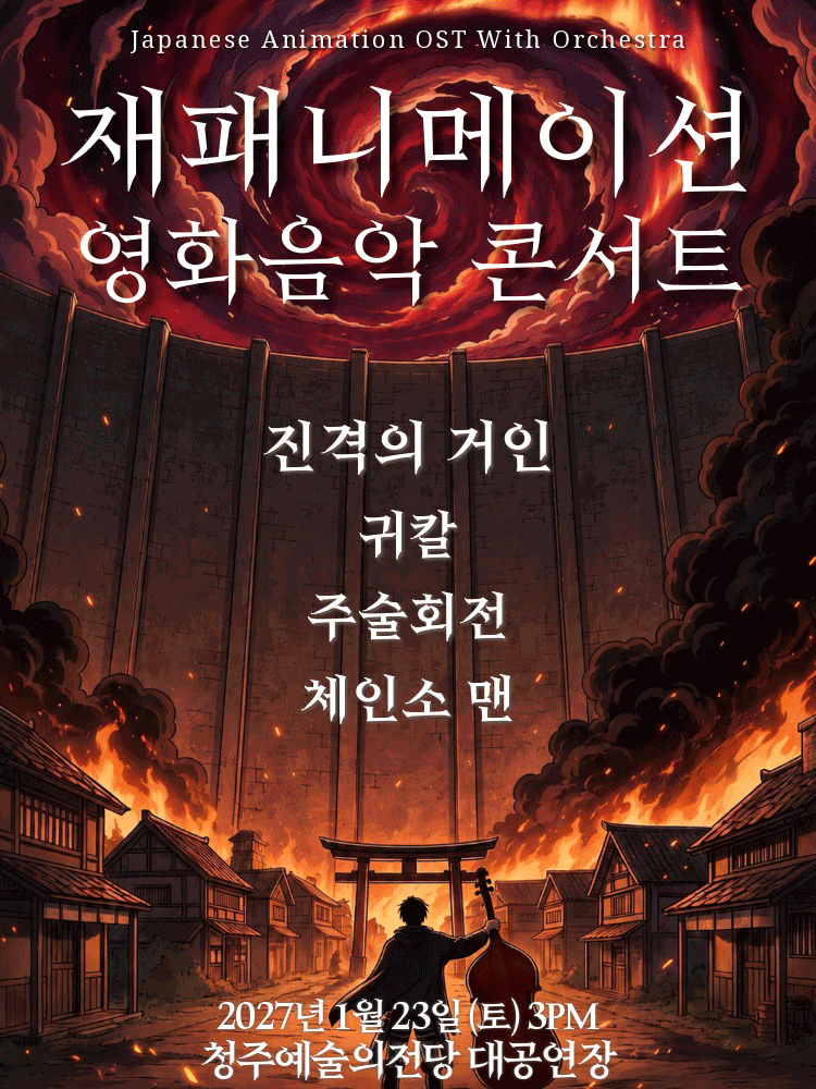 재패니메이션 영화음악 콘서트: UNSTOPPABLE [청주] 포스터