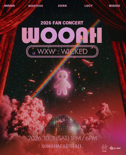 WOOAH FAN CONCERT: WXW: WICKED 포스터