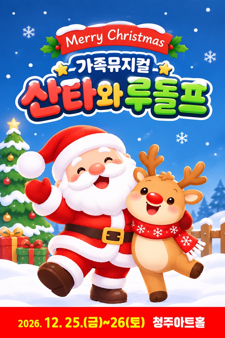 산타와 루돌프 [청주] 포스터