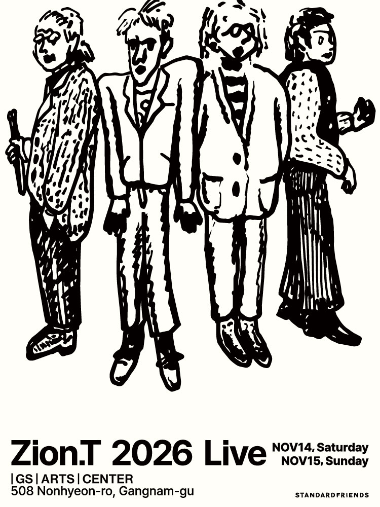 Zion.T LIVE 포스터
