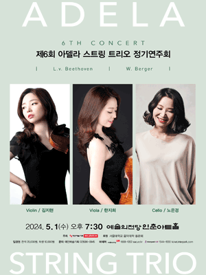 제6회 아델라 스트링 트리오 정기연주회 사진 1