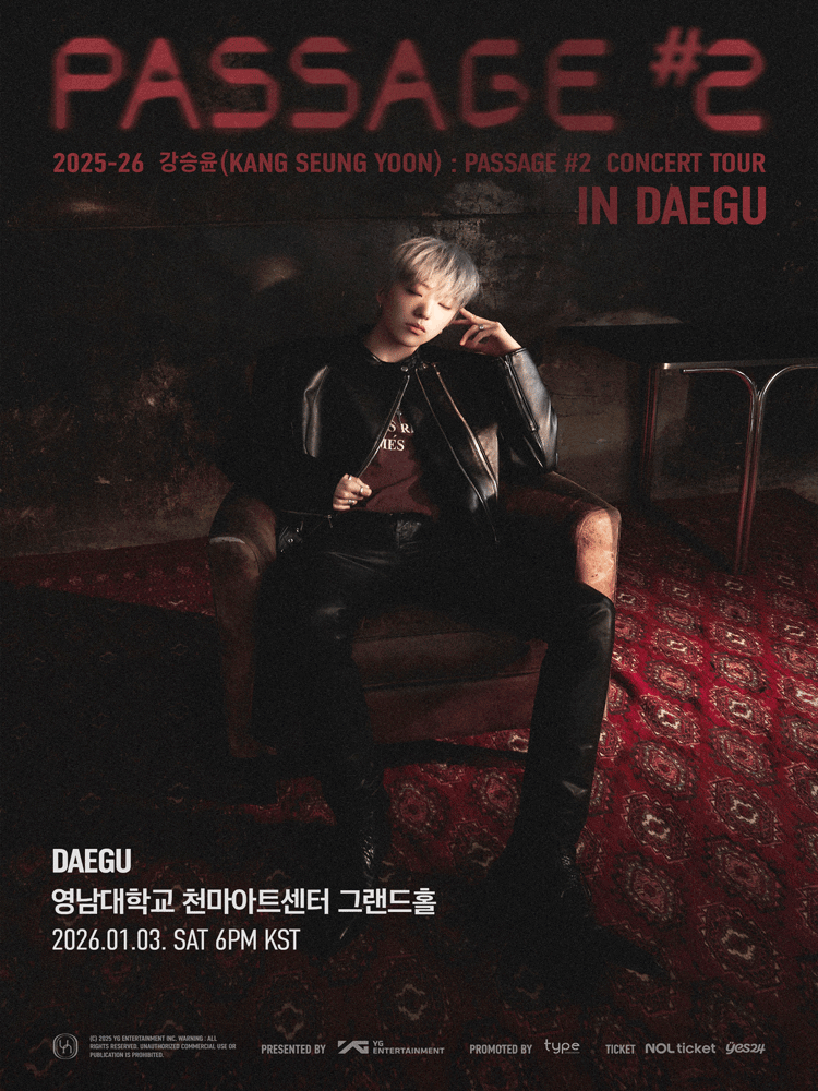 Kang Seung Yoon: Passage #2 Concert Tour [Daegu]