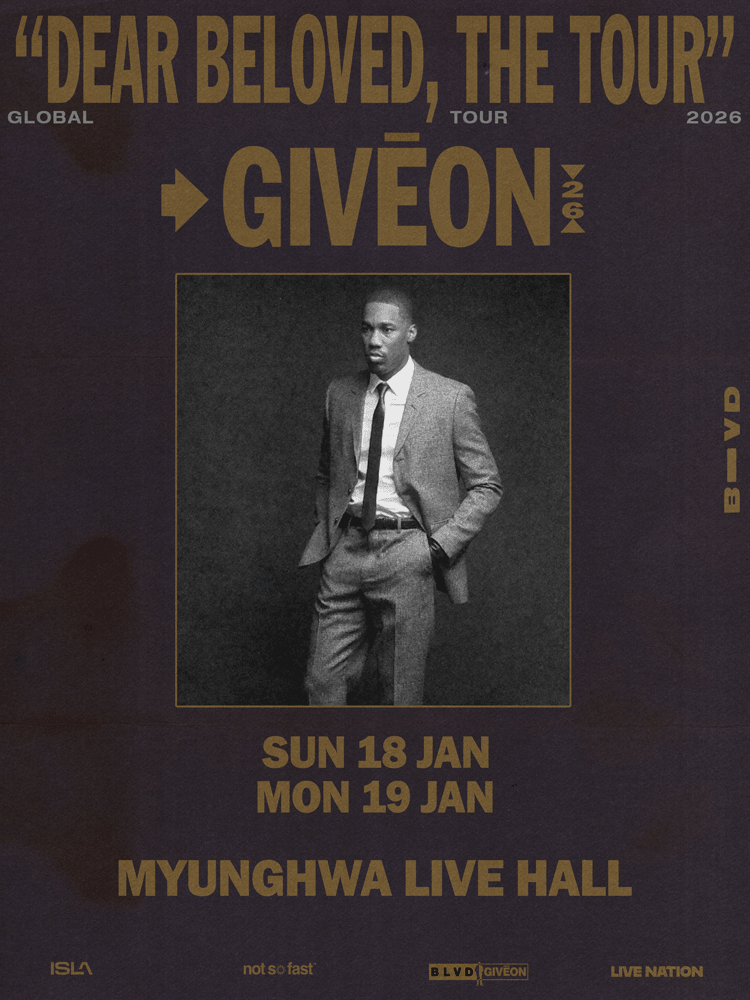 GIVEON, DEAR BELOVED THE TOUR [Seoul]