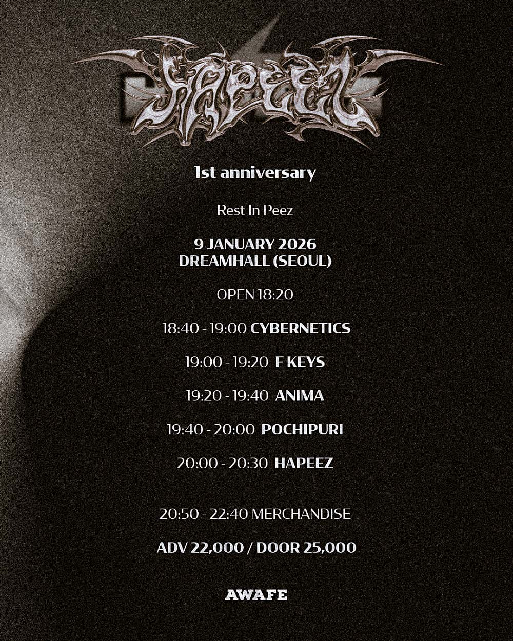 HAPEEZ 1st Anniversary Live