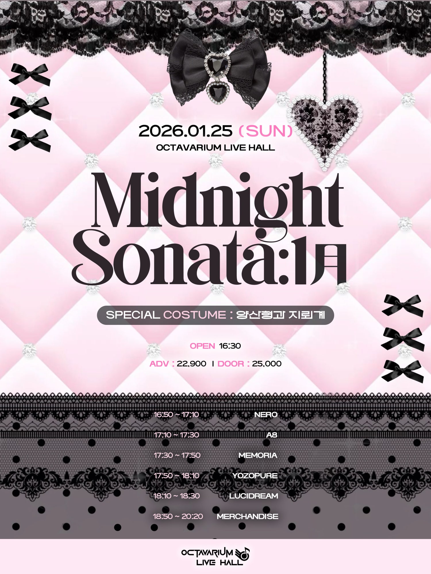 idol wave, MIDNIGHT SONATA: Mass Production and Mine Type (January)