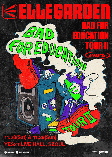 Poster for ELLEGARDEN, Bad For Education Tour II