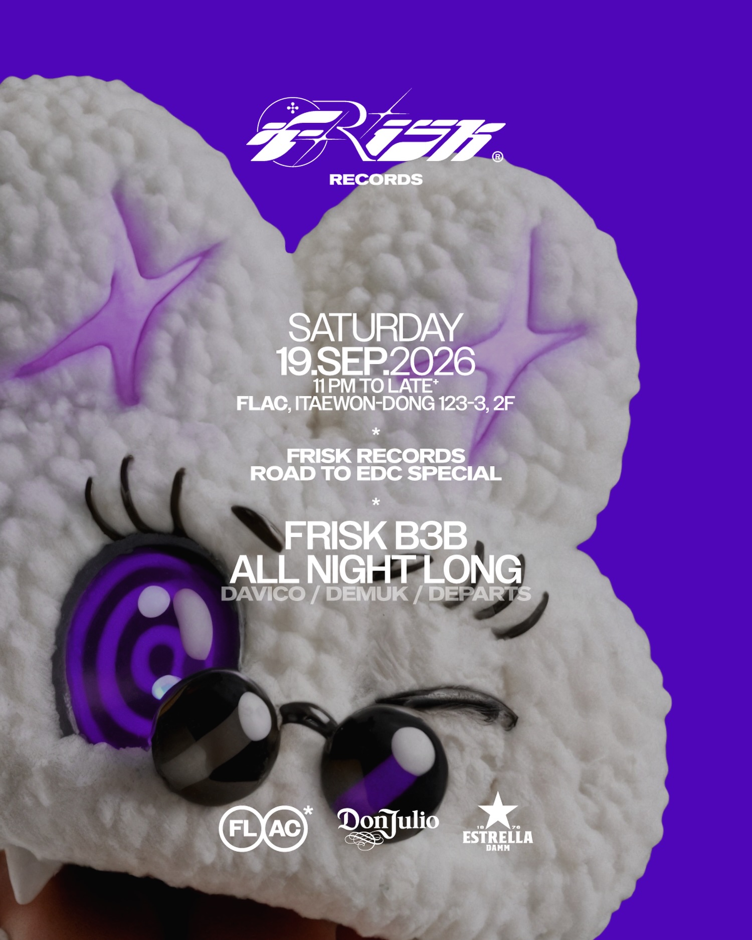 FRISK Records Road to EDC SPECIAL 포스터
