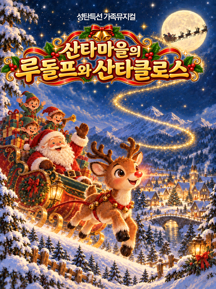 산타마을의 루돌프와 산타클로스 [포항] 공식 포스터